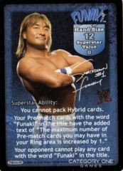 Funaki Superstar Card